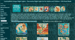Desktop Screenshot of luminabellanightlights.com